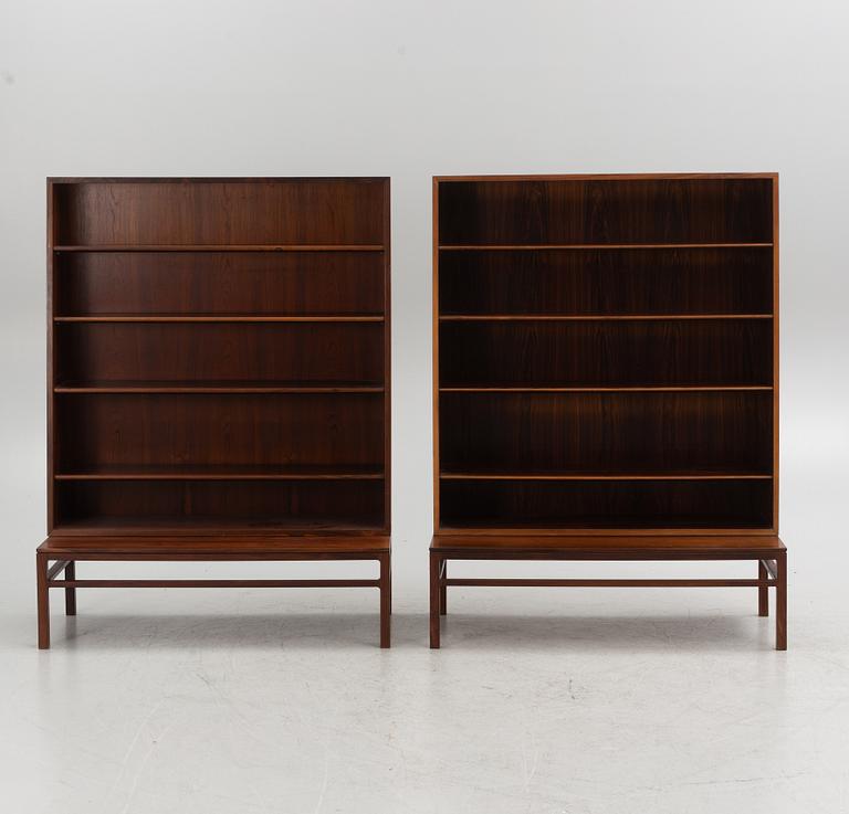 A pair of bookcases, Illums Bolighus, Copenhagen, Deanmark, 1960's.