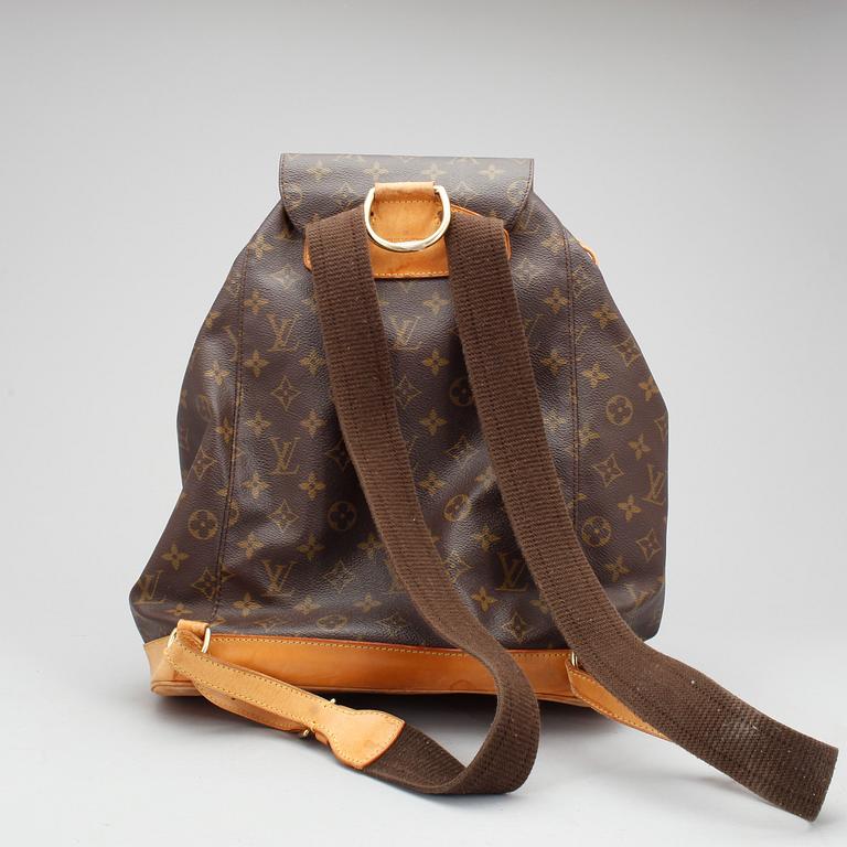 RYGGSÄCK, "Montsouris", Louis Vuitton.