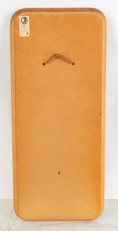 An oak framed mirror, Glas & Trä, Hovmantorp, 1962.