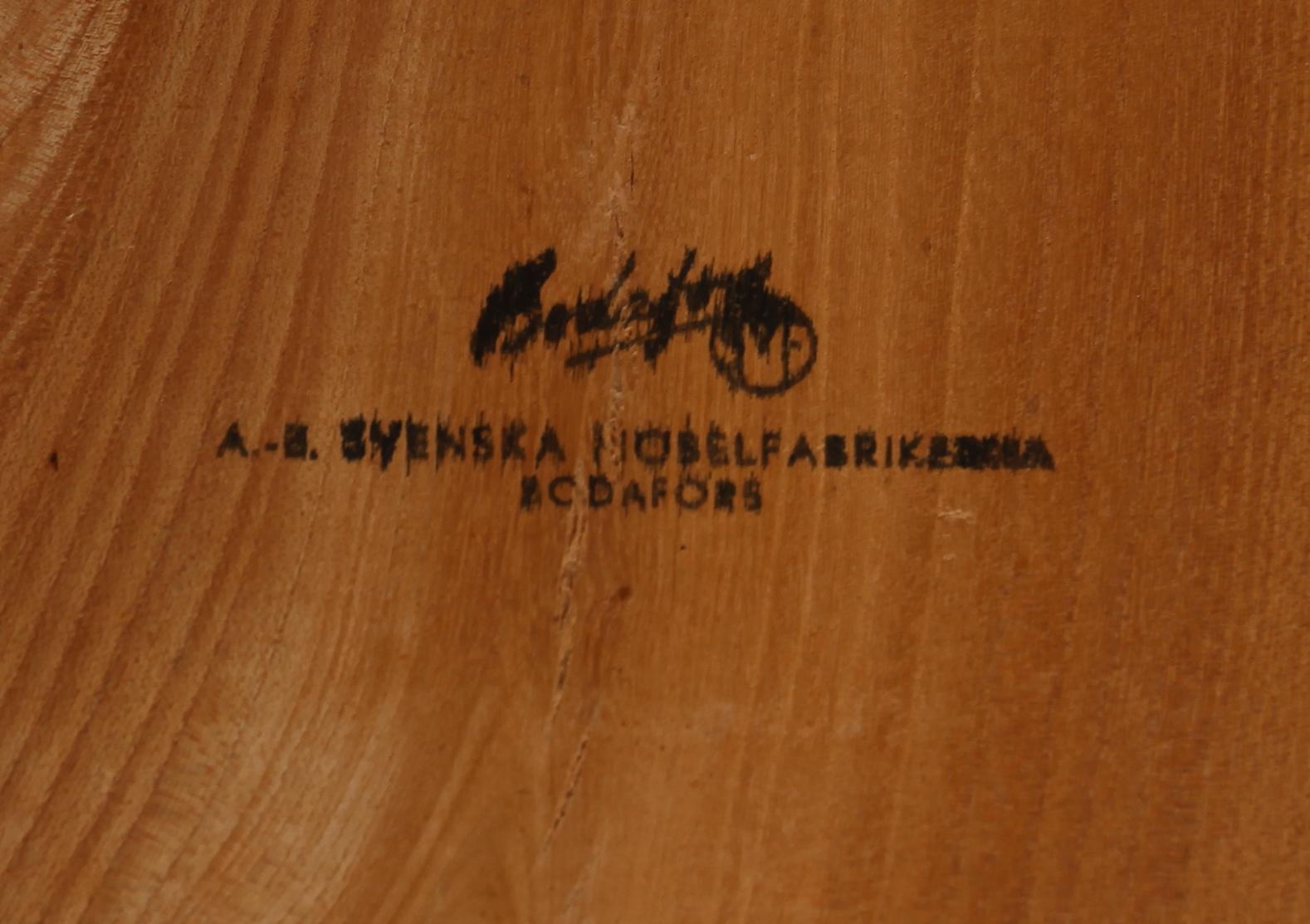 SOFFBORD, Svenska Möbelfabriken, Bodafors, 1900-talets andra hälft.