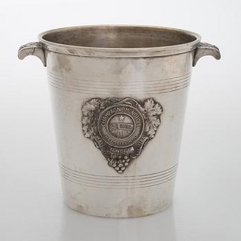 Champagne cooler, Heidsieck & Co. Argit France 1920s-30s.