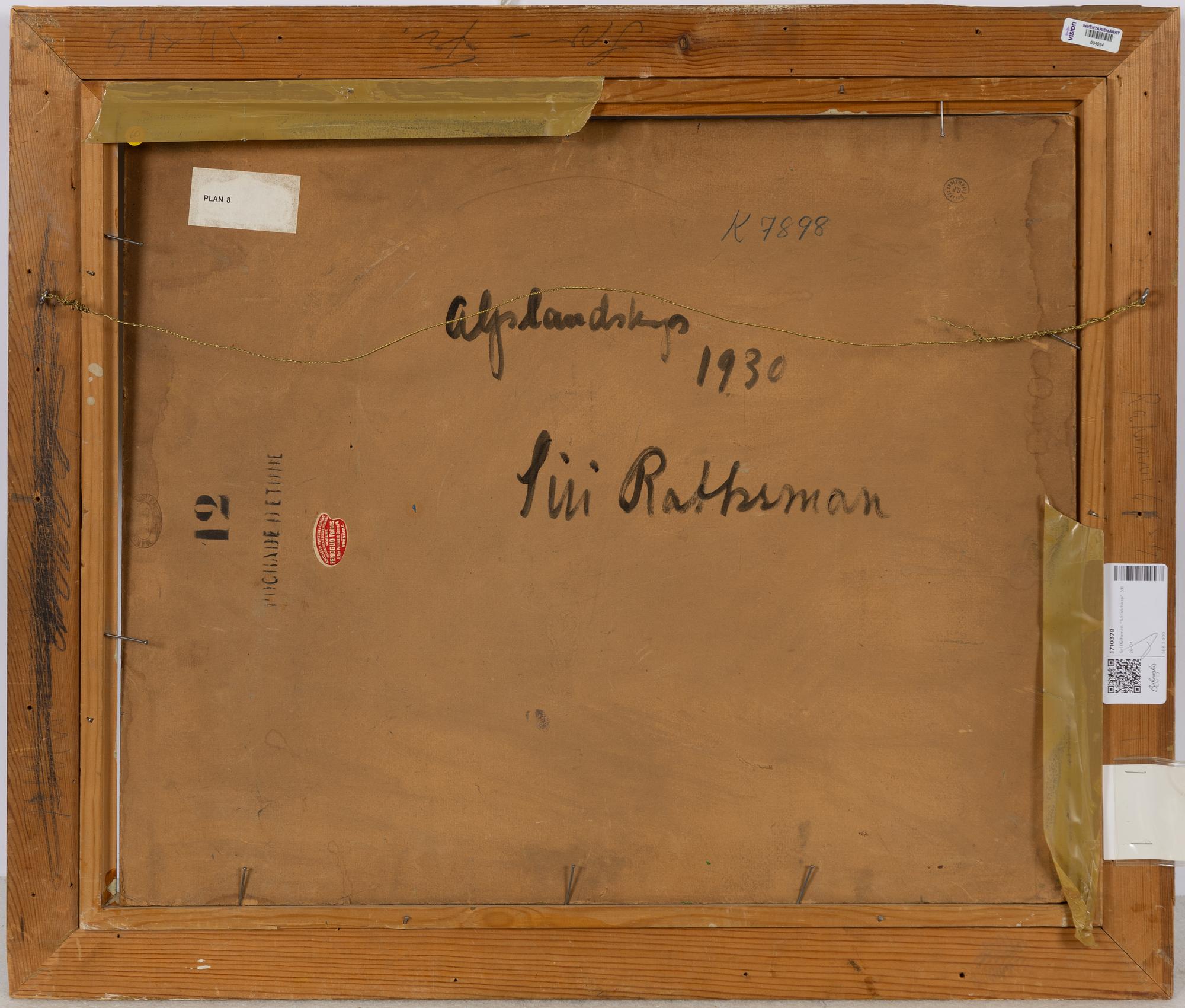 Siri Rathsman, "Alplandskap".