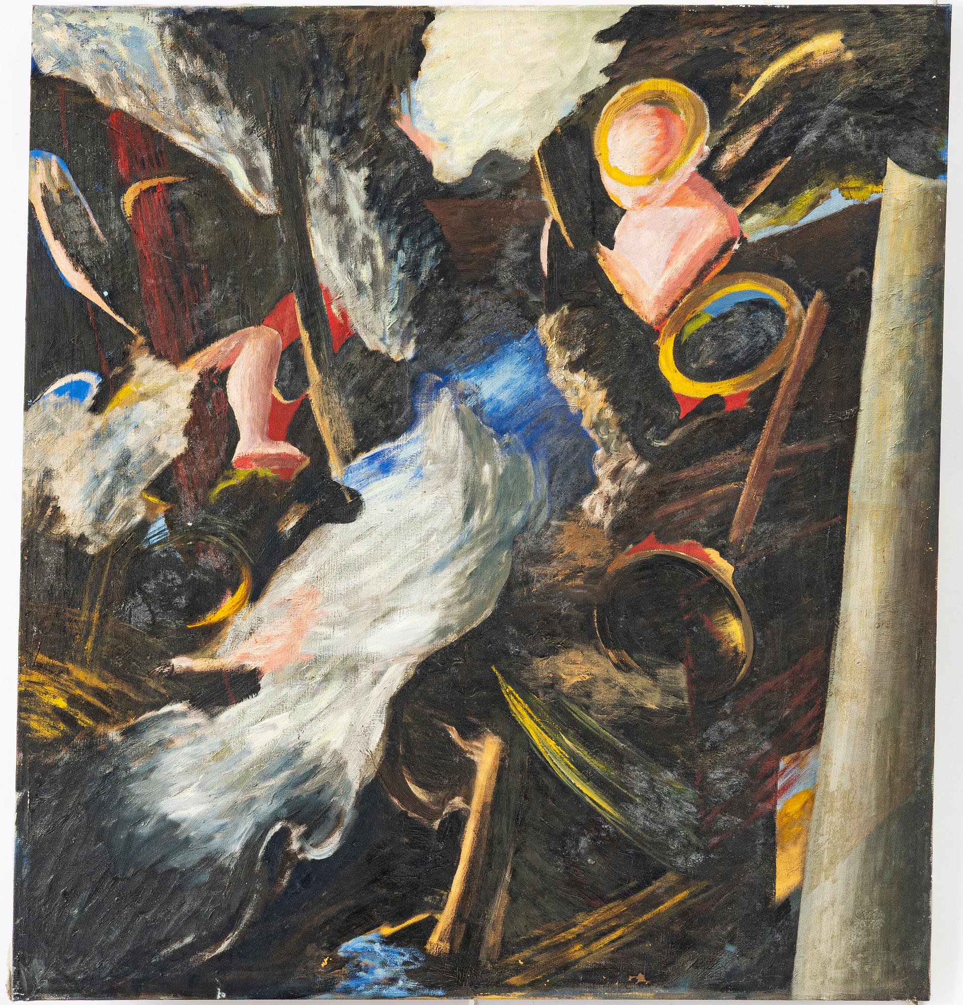 Maria Backman, "Mörk målning".