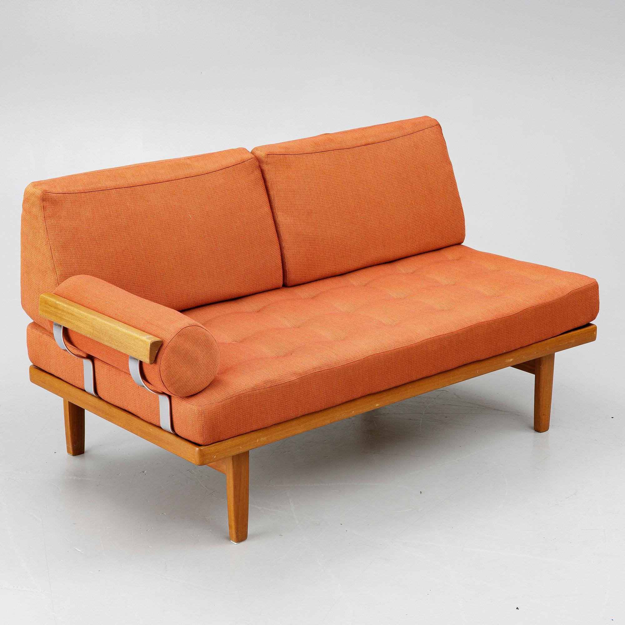 Alf Svensson and Yngvar Sandström, sofa group, 2 pieces, "Carina", Kock Möbel AB.