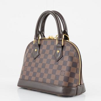 Louis Vuitton, A Damier Ebene 'Alma BB' bag, 2016.