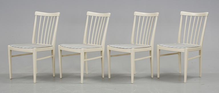 MATSALSMÖBLEMANG, 6 delar, "Herrgården", Carl Malmsten, Bodafors, 1960-tal.