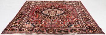 Rug, Hamadan, approx. 330 x 223 cm.