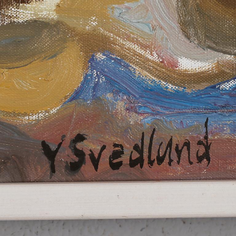 YNGVE SVEDLUND, olja på duk, signerad.