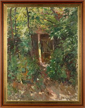 Gustaf Carlström, Koja i grönska.