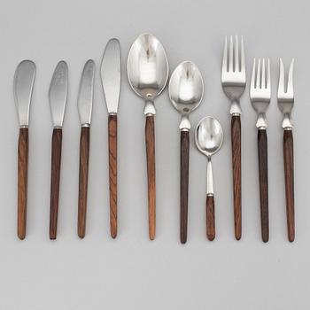 A 123 piece "Stjärn" cutlery set from Asni, Denmark, mid 20th Century.