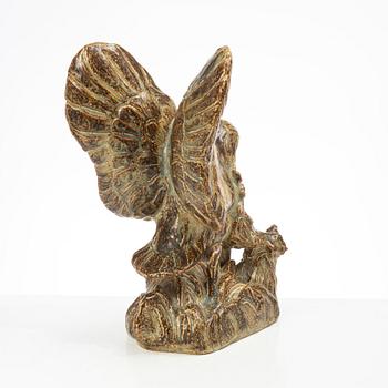 Knud Kyhn, skulptur, stengods, Royal Copenhagen, Danmark, 1960.