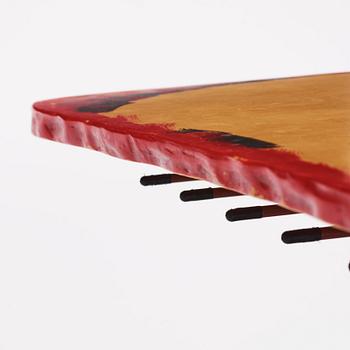 Gaetano Pesce, a "Sansone II" table, Cassina, Italy, post 1987.