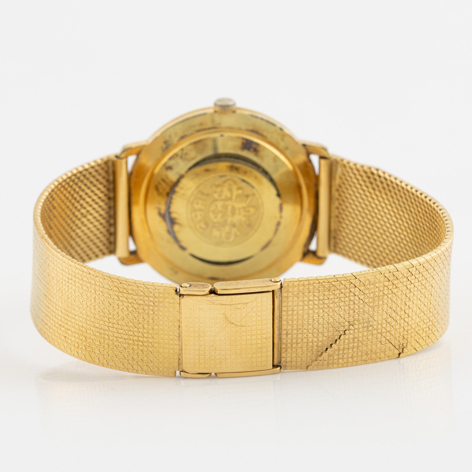 Bucherer, armbandsur, 34 mm.