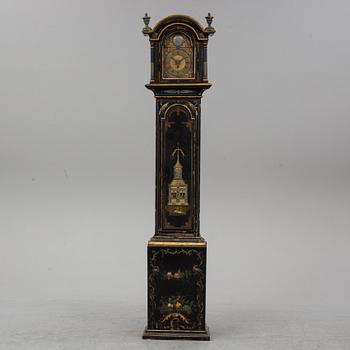 An 18th century longcase clock.