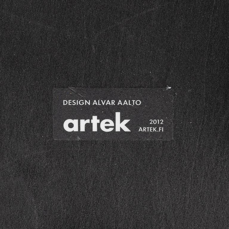 A set of four bar stools, model 64, Artek, Finland 2012 and 2013.