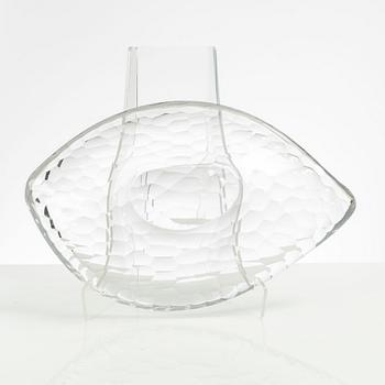 Vicke Lindstrand, glass bowl, Kosta.