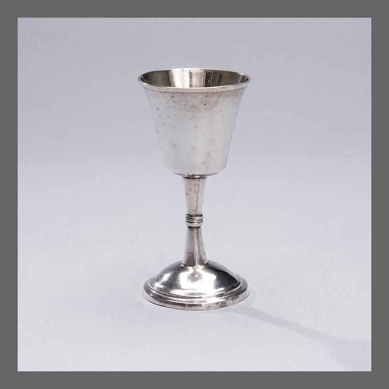A CHALICE, silver. Fredrik Wesander 1793-1819 Rauma, Finland.