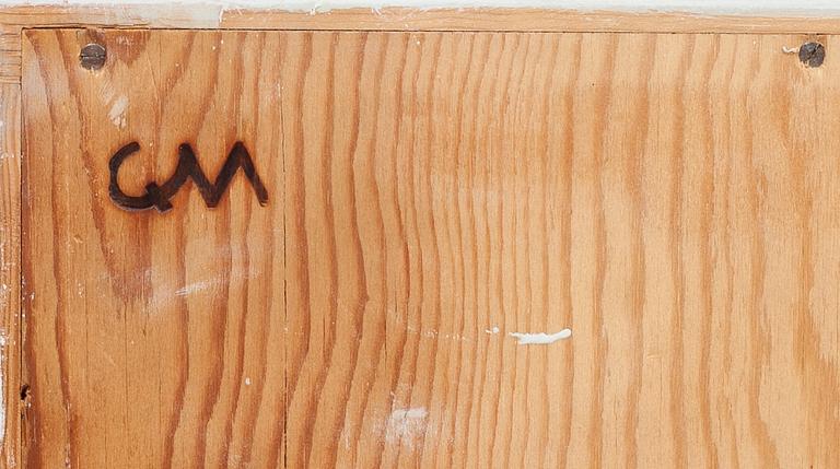 SKRIVSKÅP, brännmärkt Carl Malmsten.