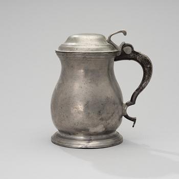 A PEWTER TANKARD, Vaasa 1786, Mårten Hammarström.