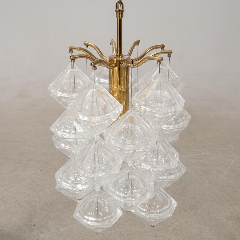 Carl Fagerlund, ceiling lamp, Orrefors.