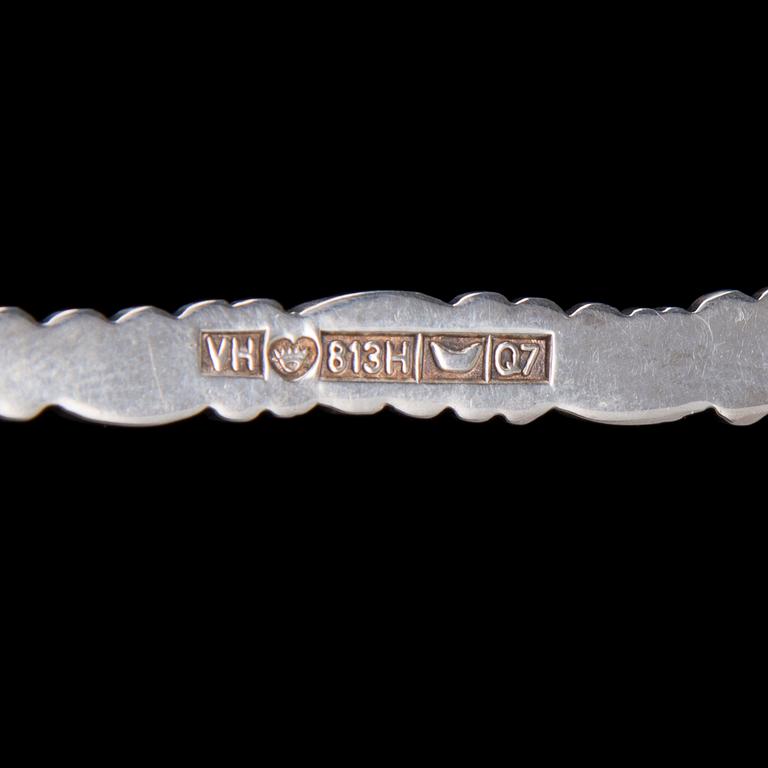 PARTI SILVERBESTICK, 10 delar, bl a Kultakeskus, 1950 samt -70-tal. Tot. vikt ca 321 g.
