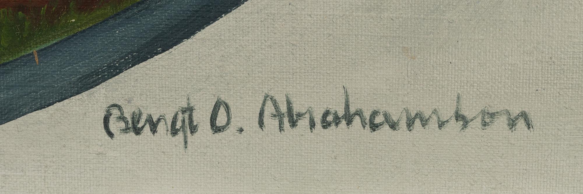 Bengt O. Abrahamsson, 'En och femtiofem gjorde farfar i höjd'.