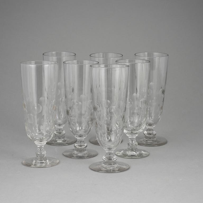 GLAS, 7 st, tidigt 1900-tal.