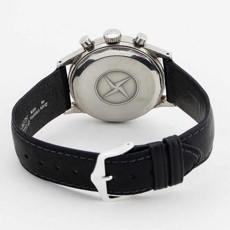 ZENITH, chronograph, wristwatch, 38 mm.