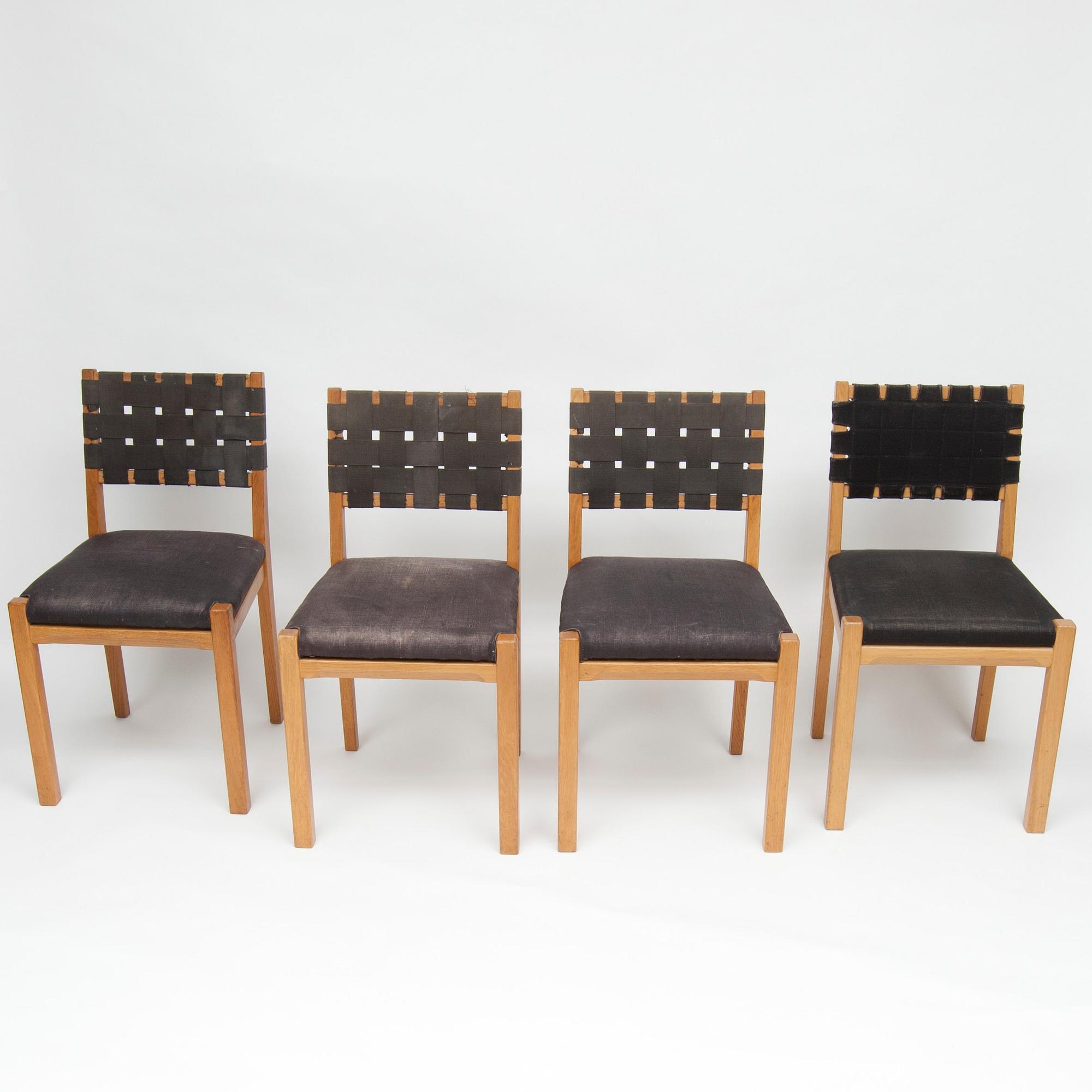 STOLAR, 3+6 st, modell 615, Aino Aalto, Artek. Modellen formgiven 1939.