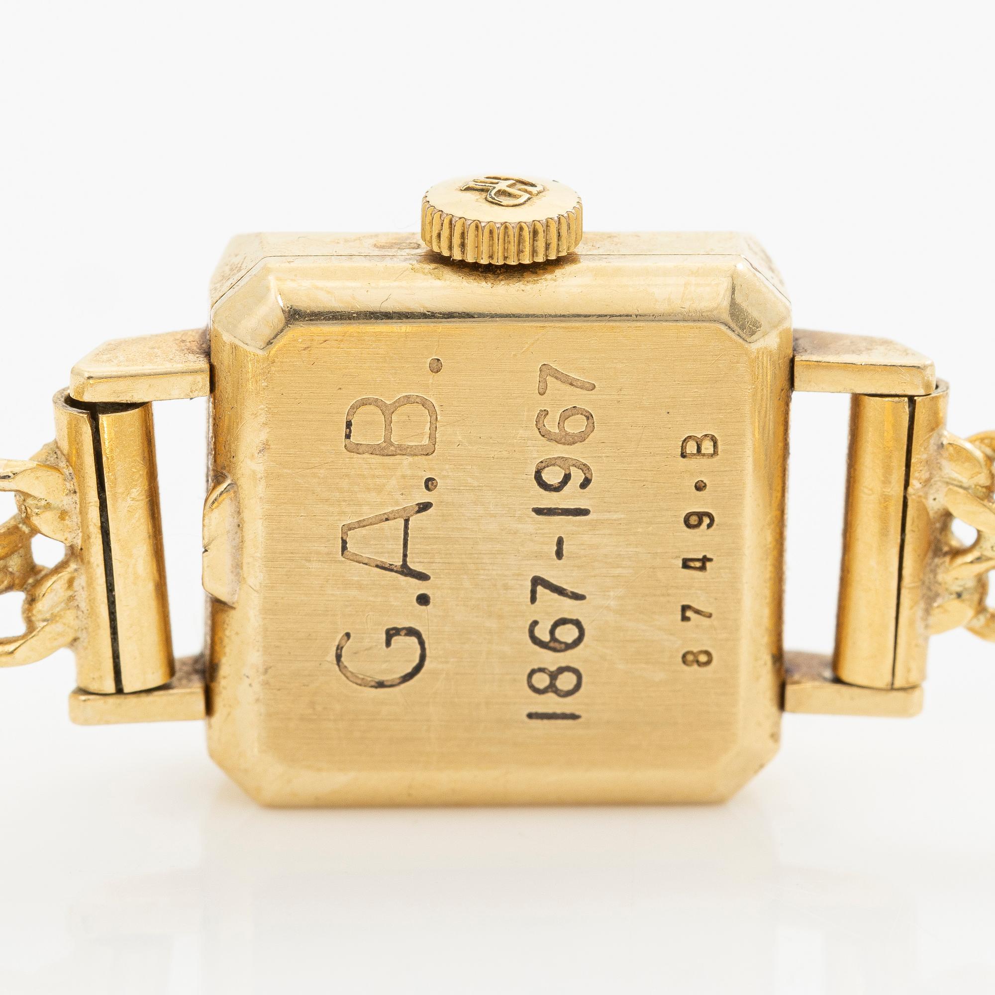 Girard-Perregaux, wristwatch, 15.5 mm.