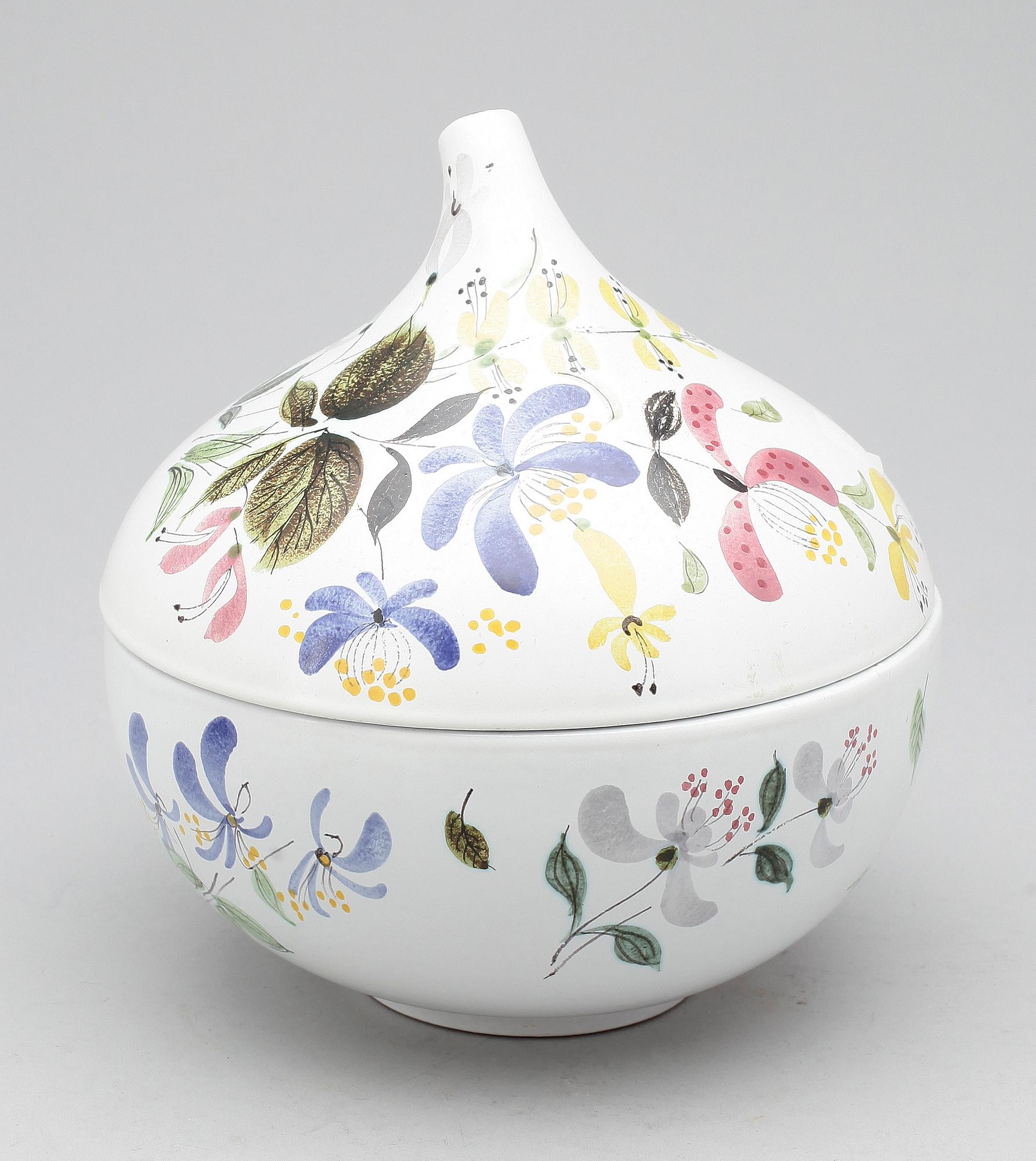 TERRIN, fajans, Stig Lindberg, Gustavsberg Studio 1940-50-tal.