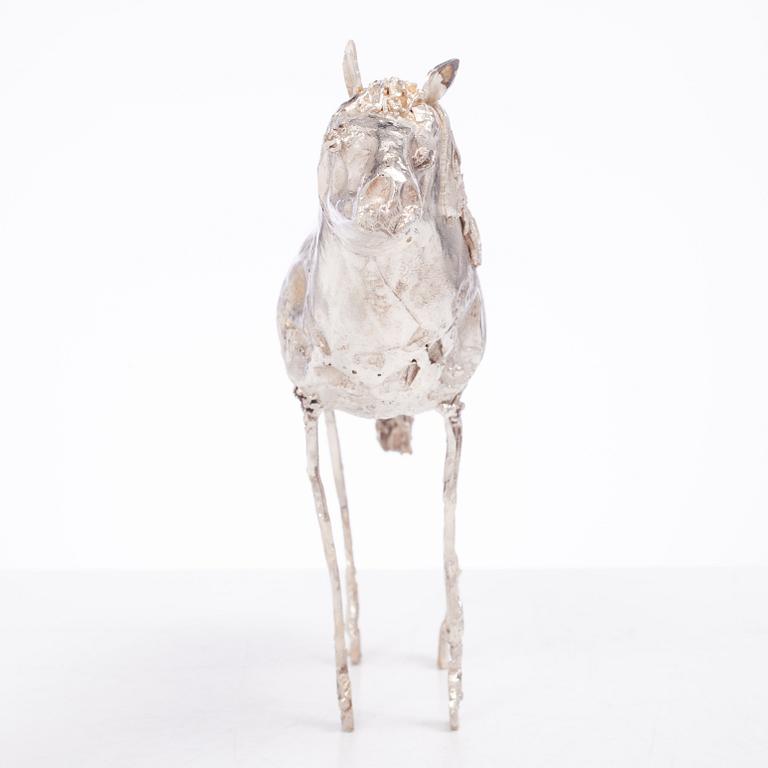 Lars Arby, skulptur, sterling silver, Göteborg, sannolikt 1978.