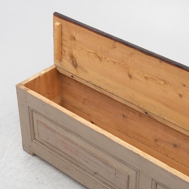 A bench, circa 1900.