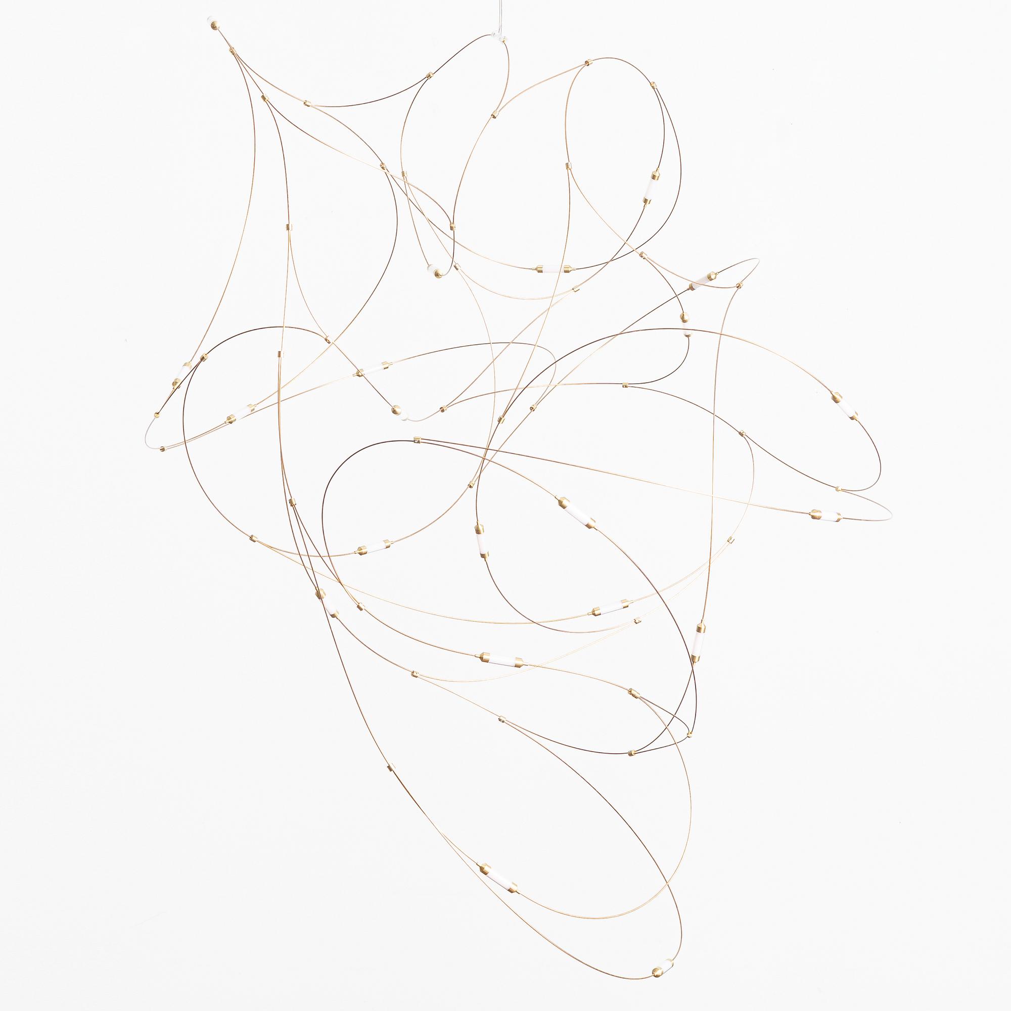 Studio Toer, ceiling lamp, "Flock of light 21", Moooi, 21st century.