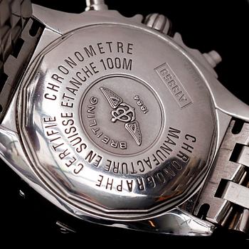 ARMBANDUR, stål, Breitling, Chrono Cockpit, A 13358.