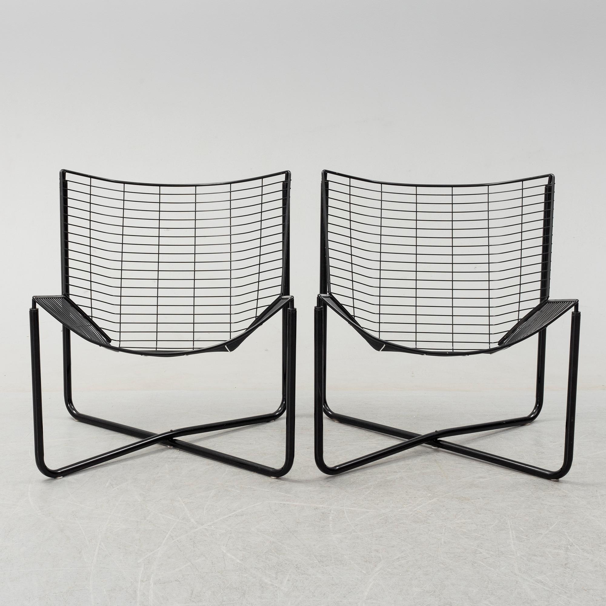A pair of 'Järpen' easy chairs by Niels Gammelgaard for IKEA.
