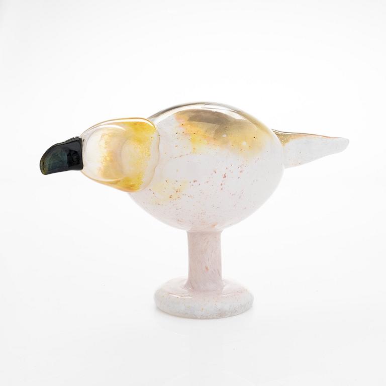 Oiva Toikka, A glass bird, ''Western march', signed O. Toikka Nuutajärvi.
