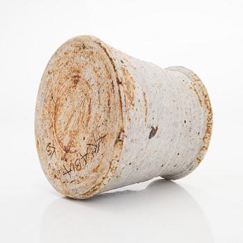 Kyllikki Salmenhaara, maljakko, kivitavaraa, signeerattu KS ARABIA.