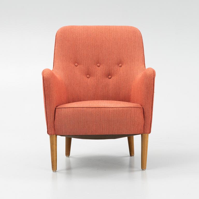 Carl Malmsten, a 'Konsert' easy chair, second part of the 20th Century.