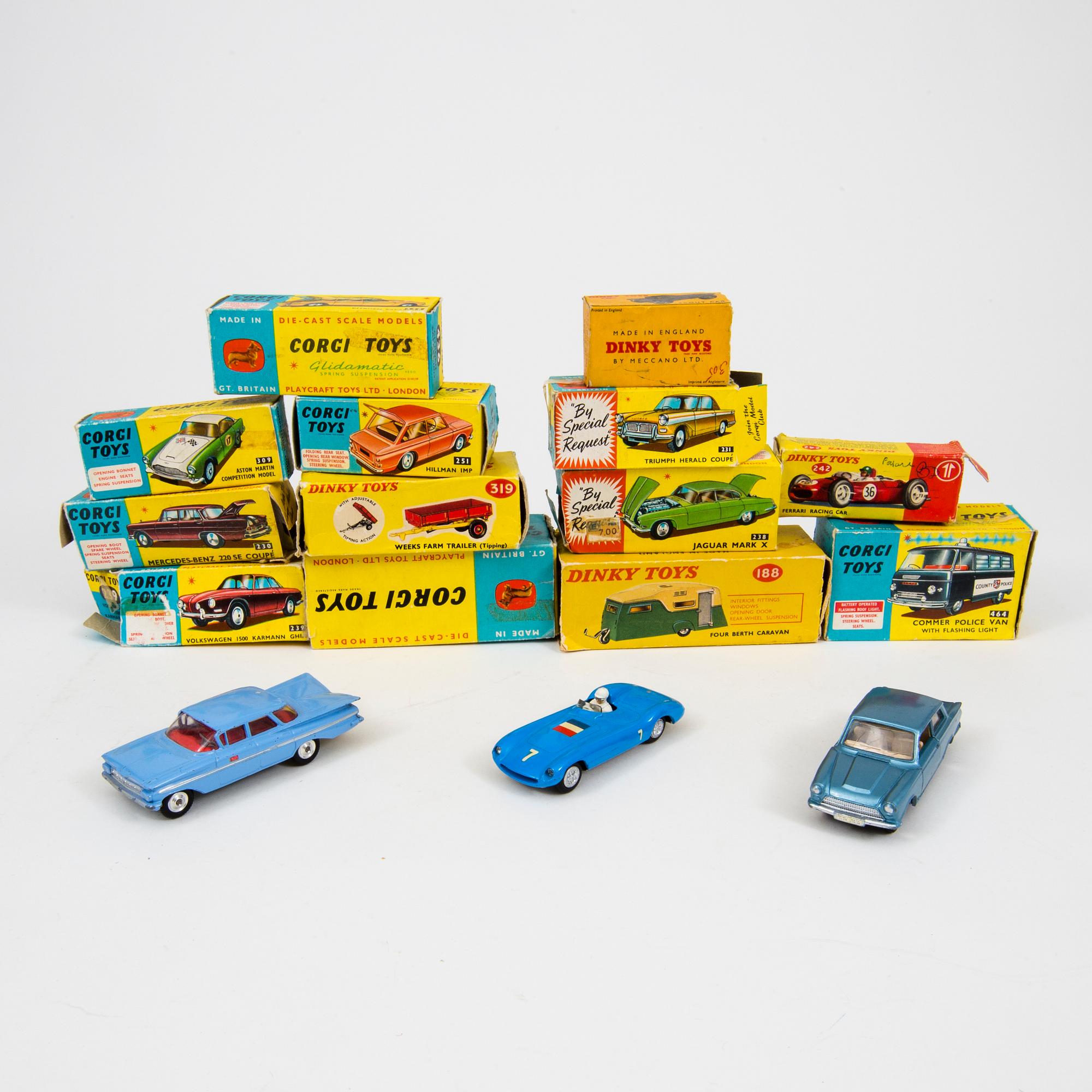 レトロミニカー 9点 dinky corgi eidai sukura（A lot of