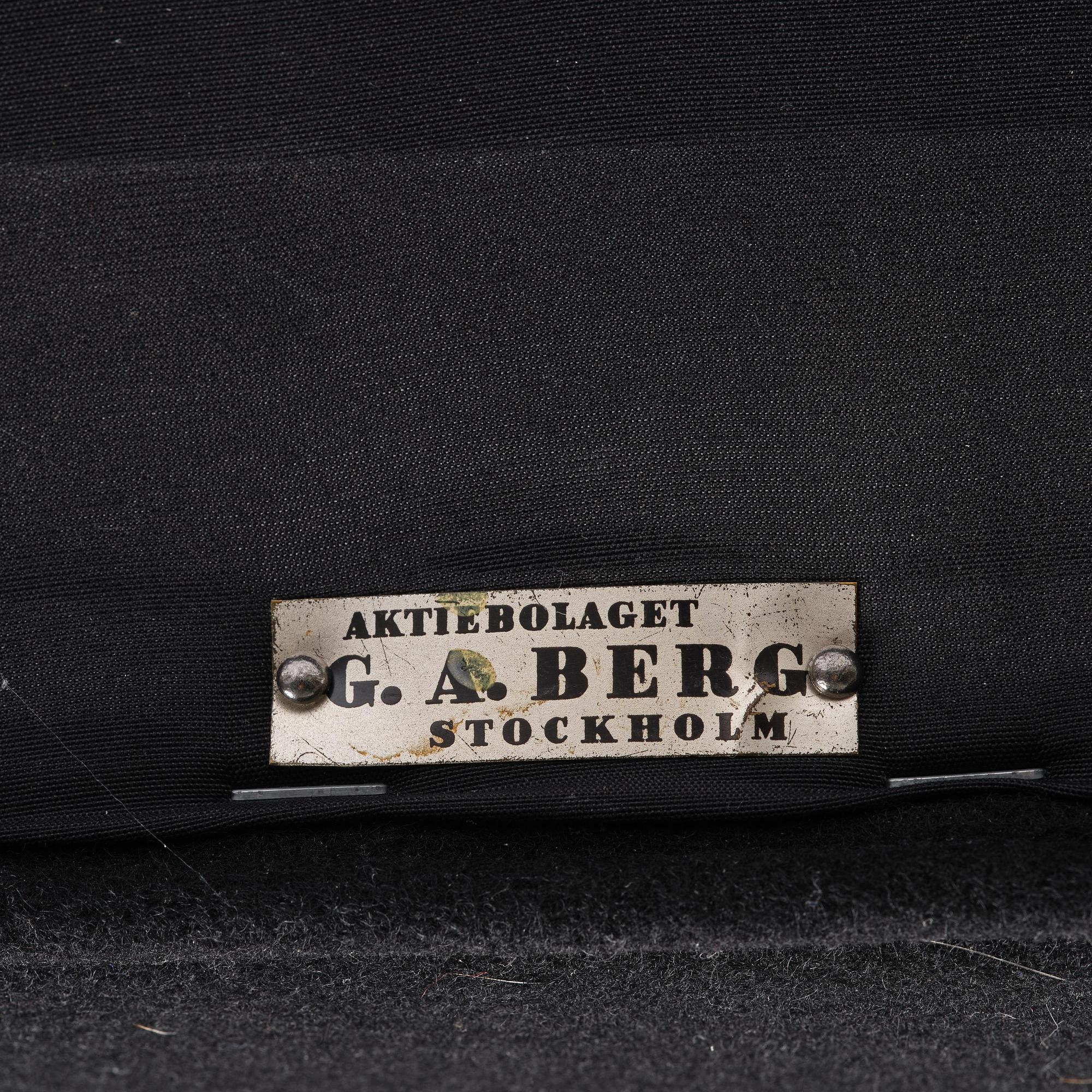 Gustaf Axel Berg, a rare "Estelle" armchair, G. A. Berg, Stockholm, 1940s.