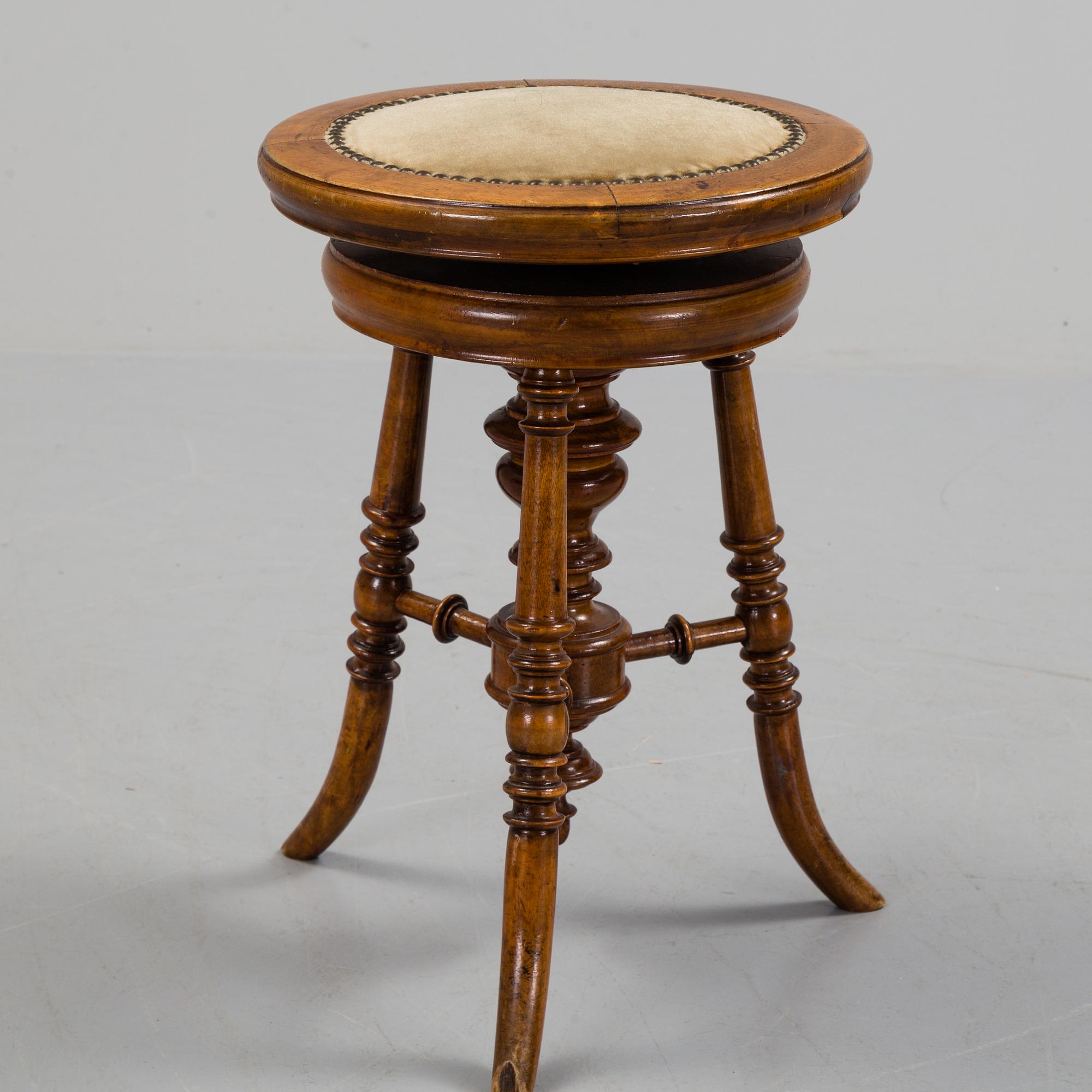 An early 20th century stool.