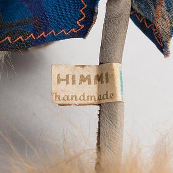 Nukke/peikkopari, "Hiski ja Himmi", Atelier Fauni, 1950-/60-luku.