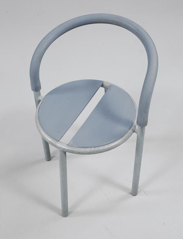 TRÄDGÅRDSGRUPP, 5 delar, "Café", Niels Gammelgaard & Lars Mathiesen, Fritz Hansen, formgiven 1980.