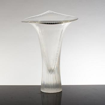 TAPIO WIRKKALA, vas i glas, "Kantarelli", Iittala 1950-tal.