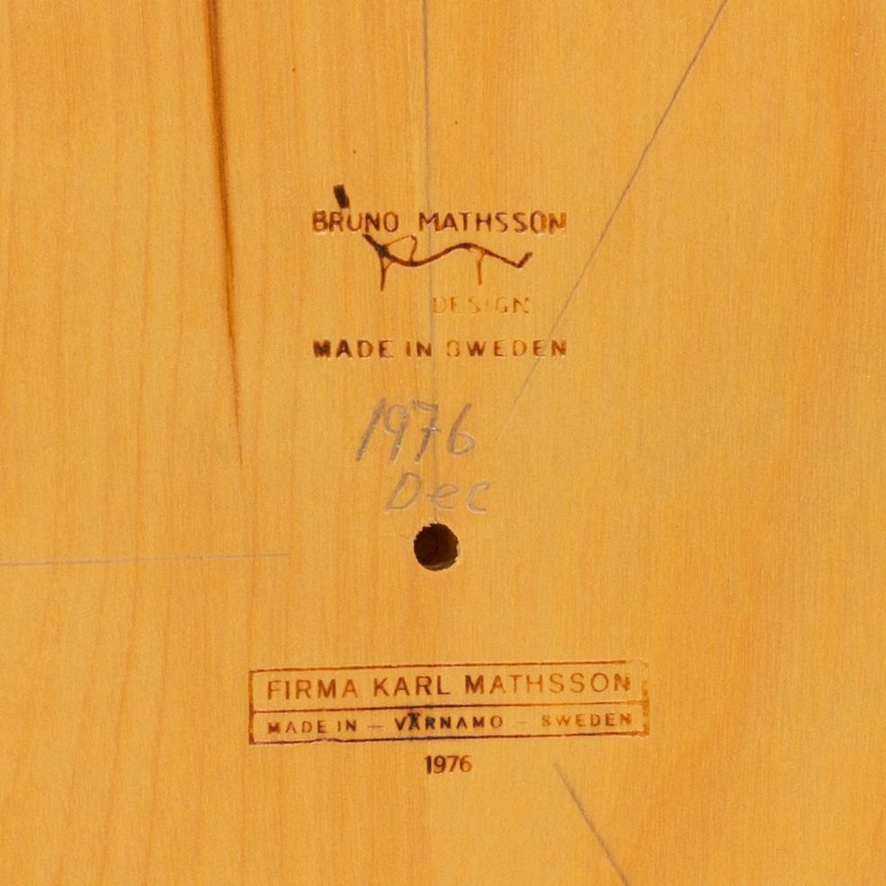 BRUNO MATHSSON, bord, "Annika" för firman Karl Mathsson, 1976.