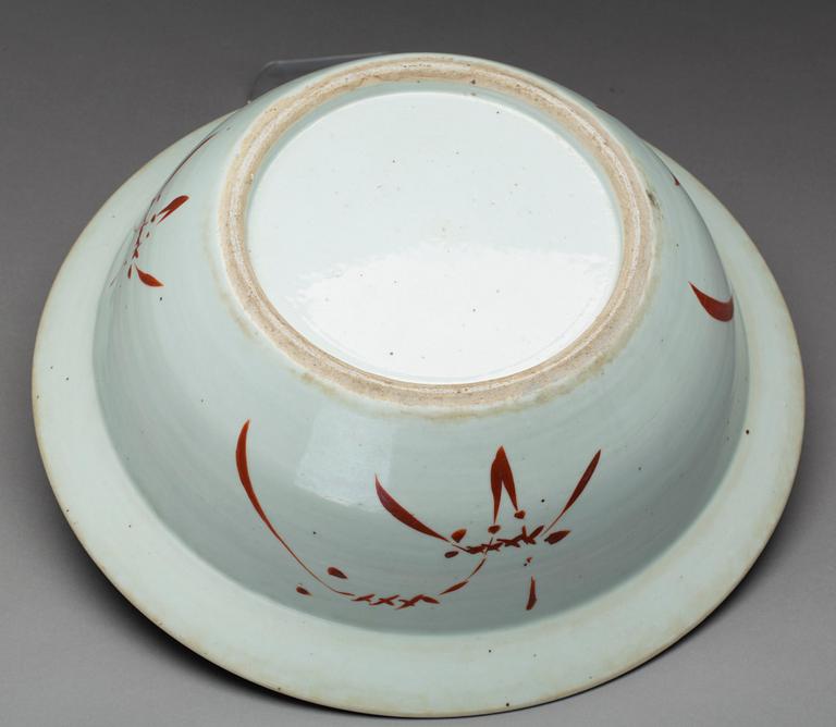 SKÅL, Kina 1800-tal, porslin.