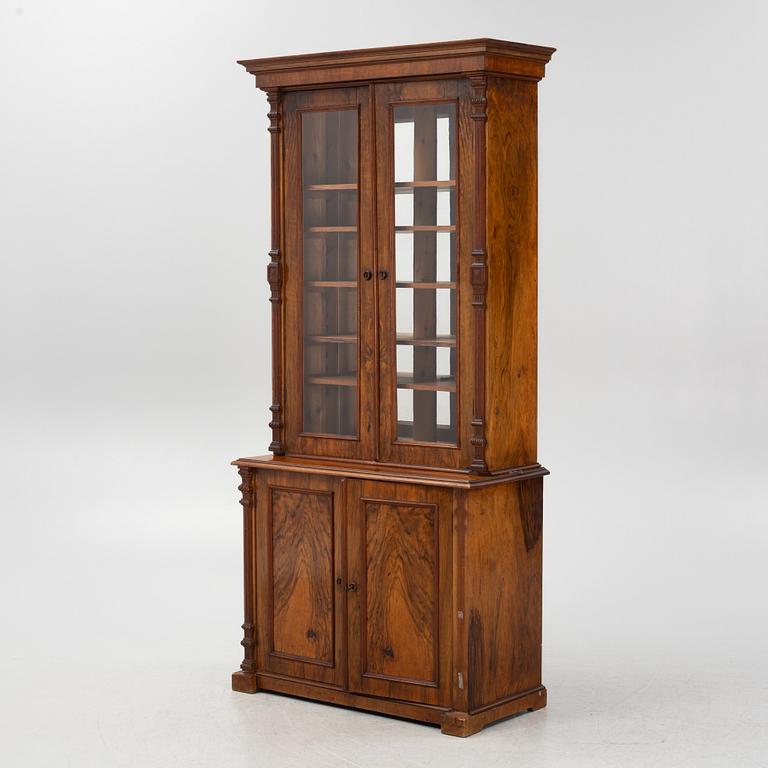 Bookcase, late 19th century.