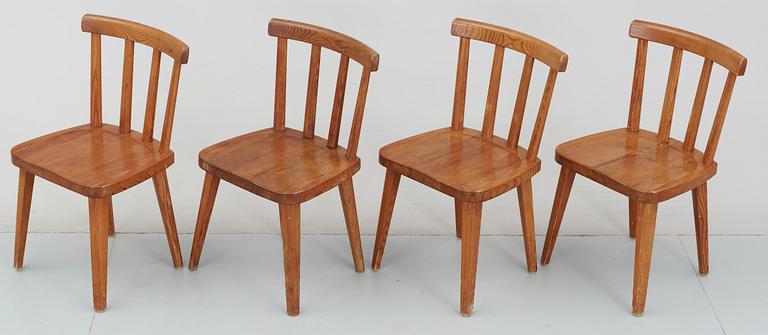 STOLAR, 4 st, "Utö", Axel Einar Hjorth, Nordiska Kompaniet, 1930-tal.