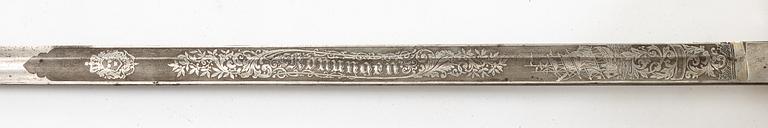 A Swedish naval officer's sword 1878 pattern.
